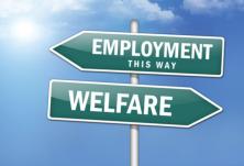 welfare-employment-street-sign